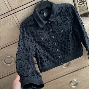 H& M cut out jacket, size 10, new